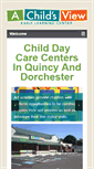 Mobile Screenshot of achildsviewcenters.com